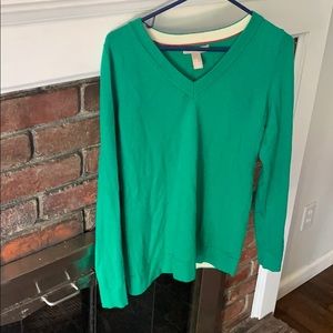 Merino sweater v neck banana republic